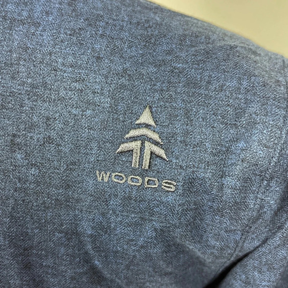 Woods Kala Women’s Faux Down Parka Coat Jacket Size XS Blue Hood Insulated New - Picture 7 of 15